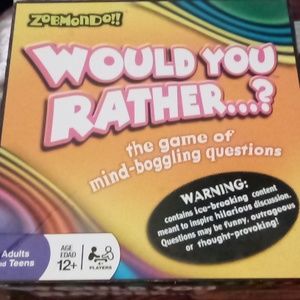 Would u rather board game